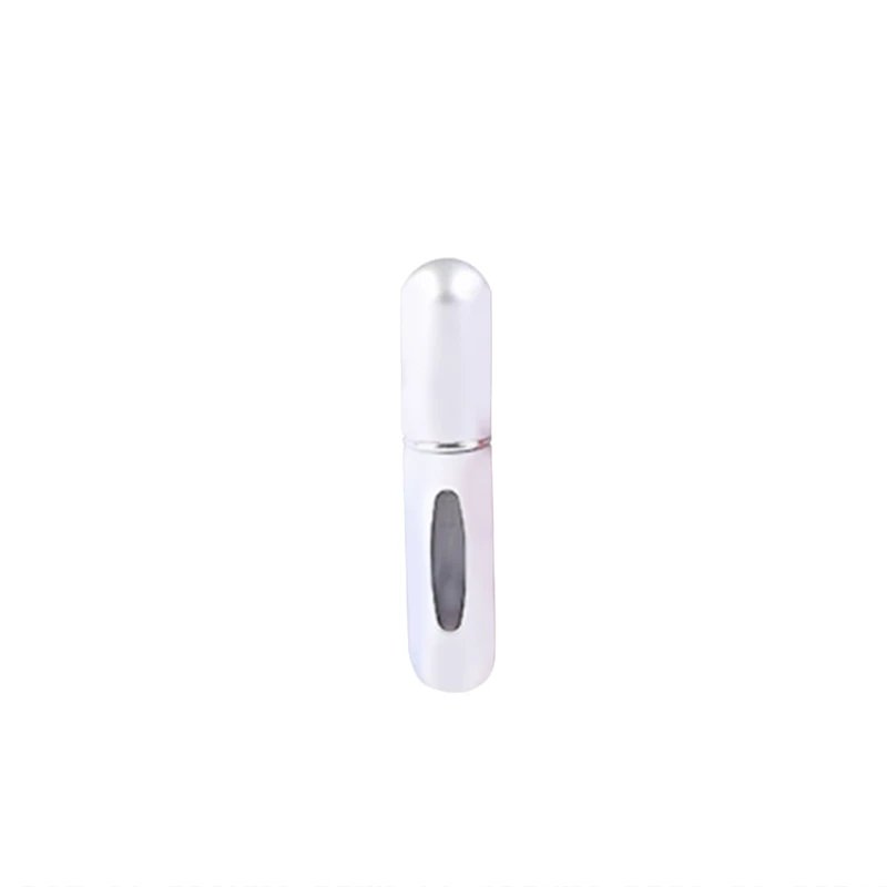 5ml Portable Mini Aluminum Refillable Storage Bottles Perfume Spray Empty Cosmetic Containers Atomizer For Traveler Women Gifts - Цвет: silver