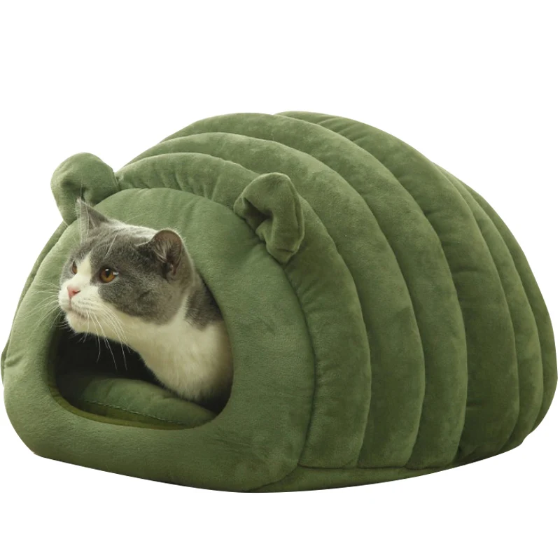 

HEYPET Foldable Pet Bed Cat House Soft Coral Fleece Cat Mat Dog Bed for Small Dogs Cats Sleeping Bed Puppy Pet Mat Supplies