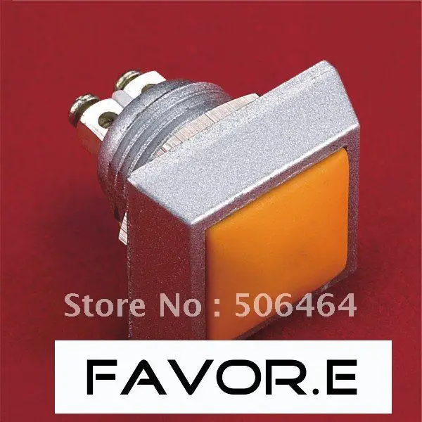 

12mm IP65 Momentary Push Button Switch 1NO screw terminal