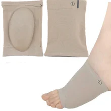 Эластичный бинт силиконовые арки коррекционные стельки 1 пара арки поддержка подножка ног коврик плоские ноги снимают боль ортопедические стельки