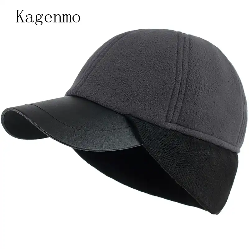men's fleece baseball cap