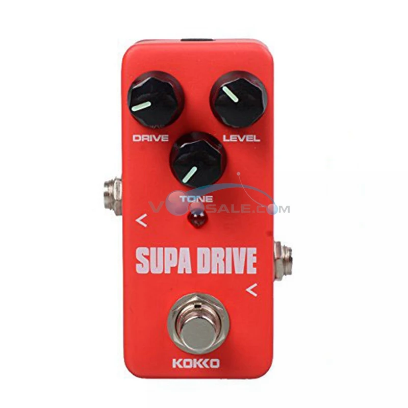 

KOKKO FOD5 Mini Supa Drive Guitar Effect Pedal Guitar Overdrive Booster High-Power Tube Overload Guitar Parts Guitar Accessories