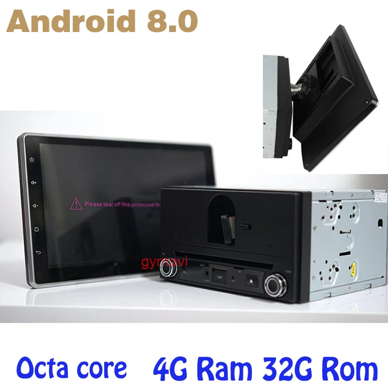 

Octa core PX5 Android 8.0 10.1 inch adjustable screen 2 din universal car dvd gps auto player 4Gb+32Gb wifi 4g usb Multimedia