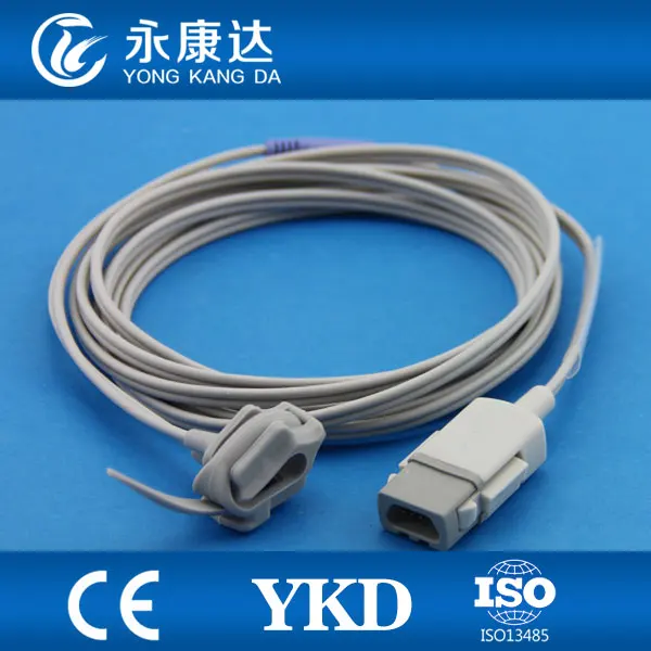 

3pcs/pack Stable quality with Neonate Silicon Wrap spo2 Sensor for GE-ohmeda pulse oximeter 9Pin 3m