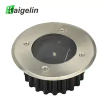 Открытый Солнечный светодиодный светильник для сада подземный водонепроницаемый из нержавеющей стали наземный светильник для сада