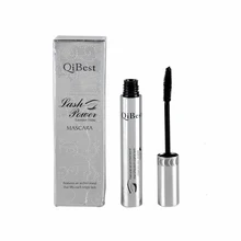 New Mascara QiBest Fiber Lashes Mascara Cosmetics Mascara Black singe Mascara Set Makeup Lash Eyelash Waterproof