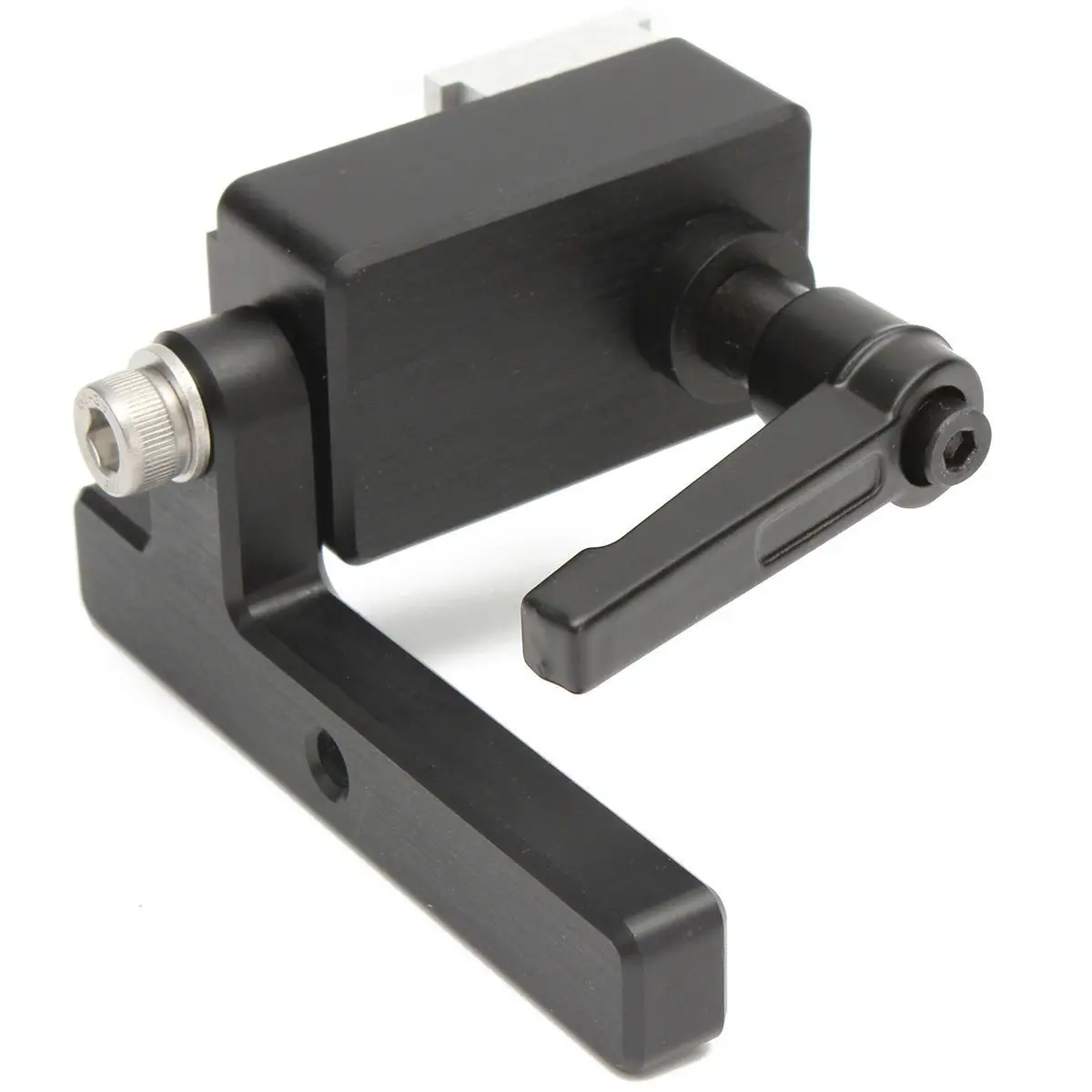 DWZ Miter Track Stop for T-Slot T-Tracks Woodworking Tool Miter Track Stop Black