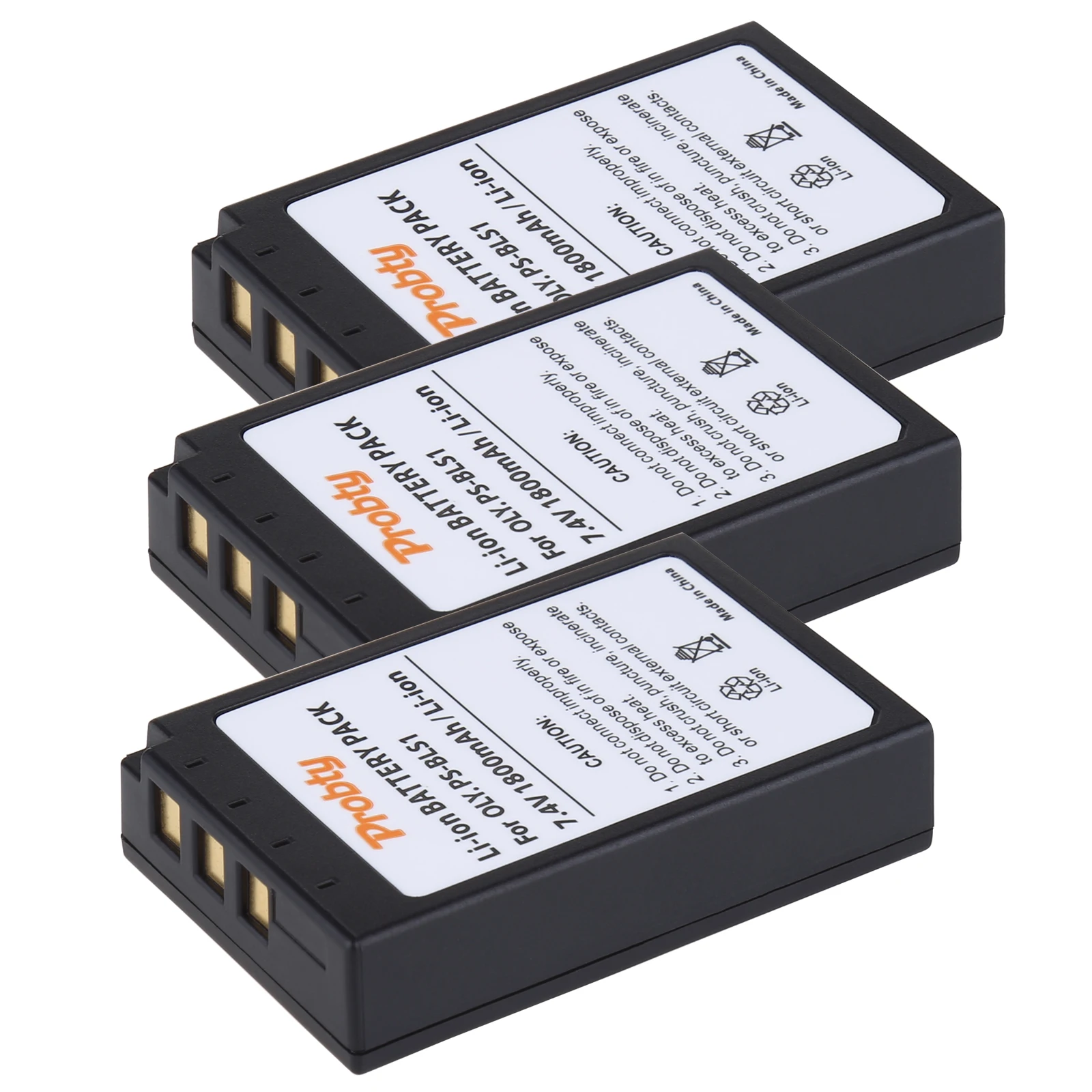 Bateria & Carregador para Olympus Evolt Bls1 E400 E-410 E-420 E-450 E620 E-p1 - Image 6