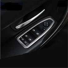 Нержавеющая сталь декоративные дверной подъемник декоративная рамка для BMW 3-серии F30 F31 F34 F35 316i 320 320Li 328 3GT/1 серии 116i 118i