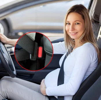 

Pregnant Car Seat Belt Extender Buckle Clip Strap Adjustable Length Universal Pregnancy Safety Cover Women Protection