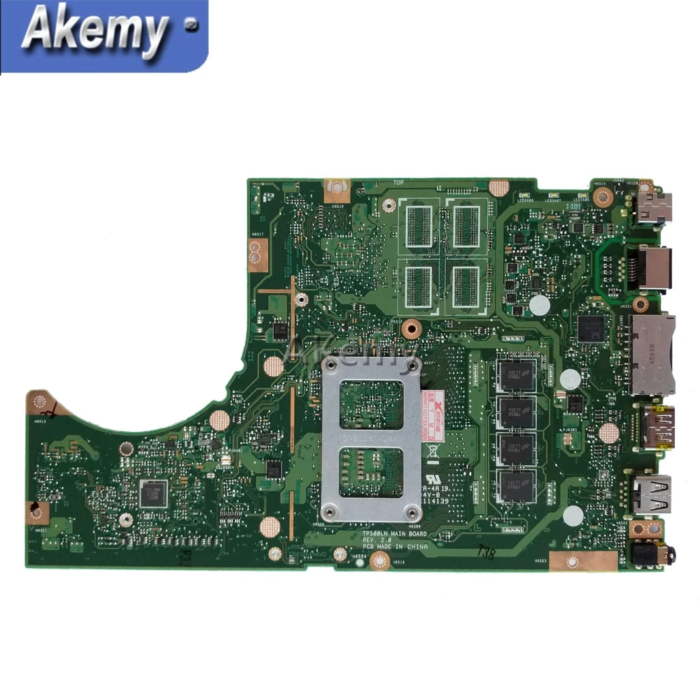 Amazoon TP500LN материнская плата для ноутбука For Asus TP500LNG TP500LA TP500L TP500 тестовая