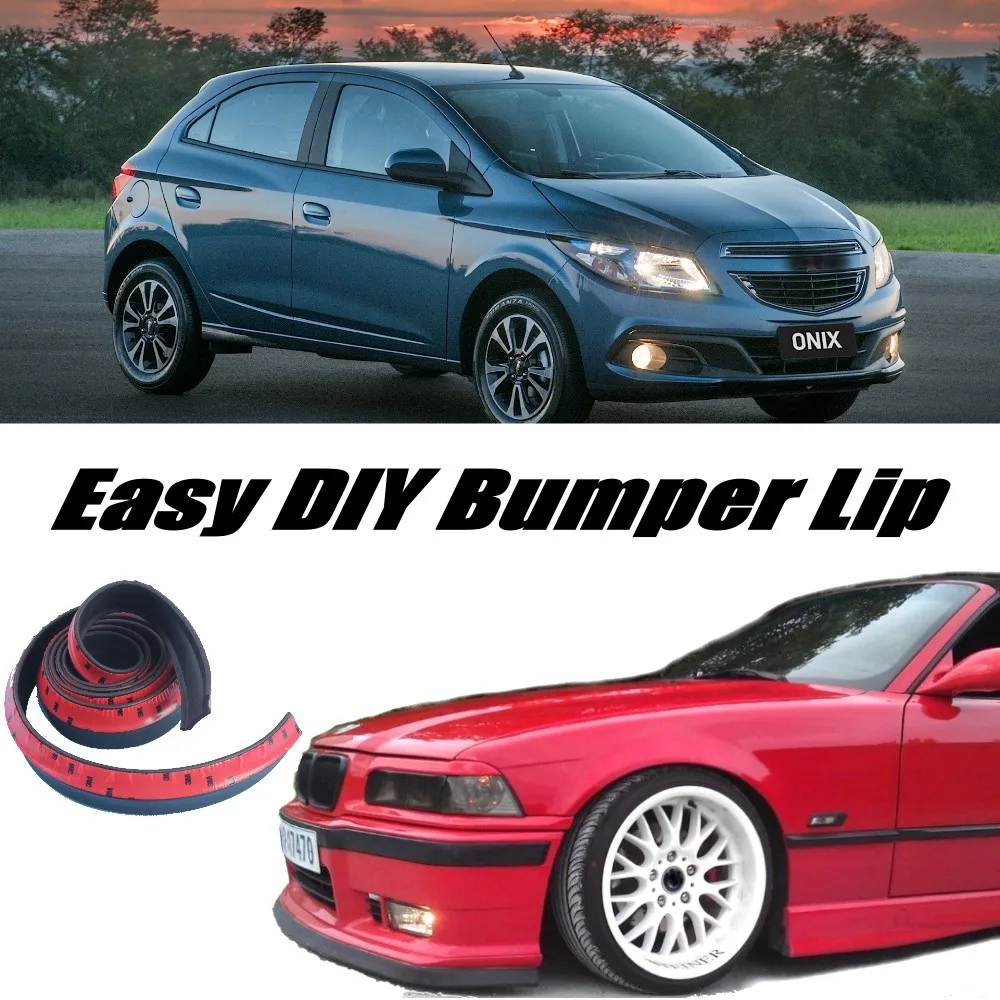 Opel Onix For Chevrolet Prisma Refit BodyKit Side Skirt Splitter Deflector