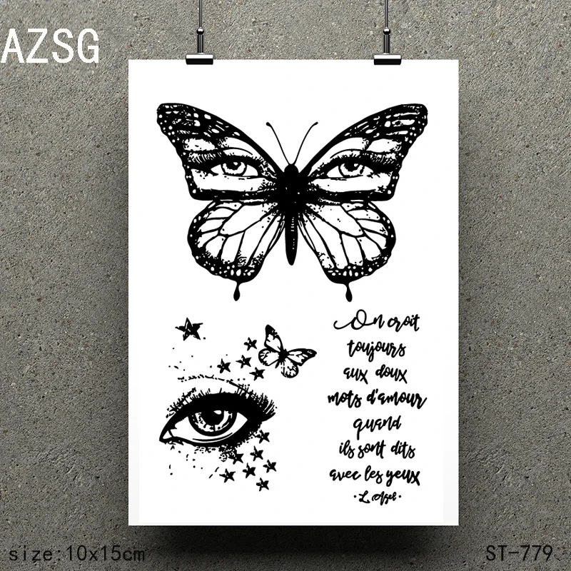 

AZSG beautiful eyes Clear Stamps/seal for DIY Scrapbooking/Card Making/Photo Album Decoration Supplies