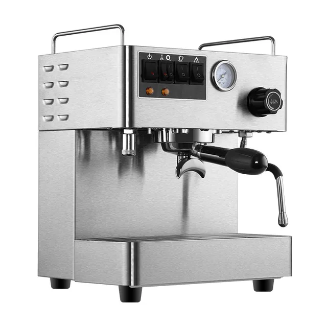 Full semiautomatic commercial espresso machine small high pressure