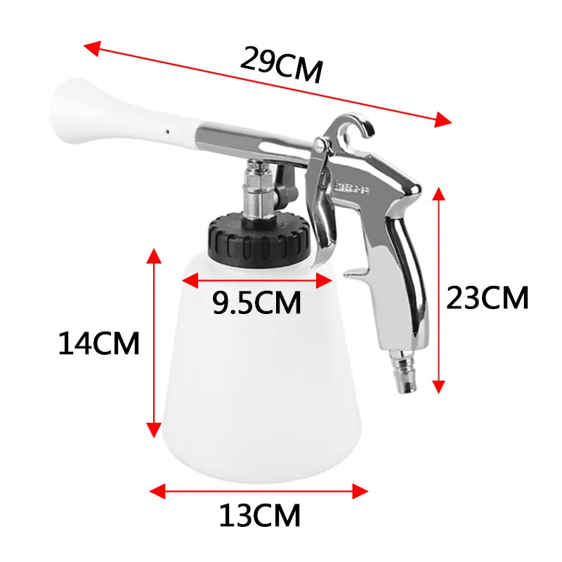 Новинка 1000 мл 8 бар автомобильный чистящий пистолет для внутренней поверхности, внешний инструмент для мойки Воздуха для мотоцикла, автостайлинг, авто аксессуары для кемпинга HWC