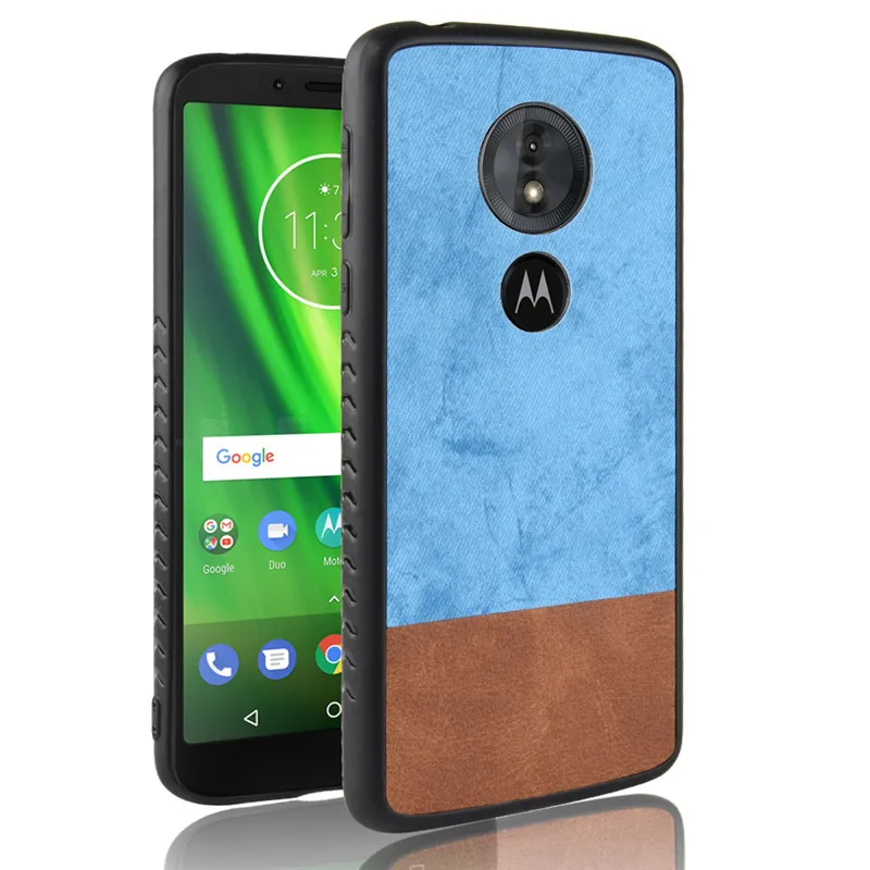 Чехол для Motorola Moto G6 Play мягкий силиконовый чехол телефона из искусственной кожи G 6