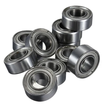 

10Pcs MR105 MR105ZZ Metal Steel Sealed Shielded Miniature Mini Bearing Ball 5 x 10 x 4mm Deep Groove Ball Bearings Wheel