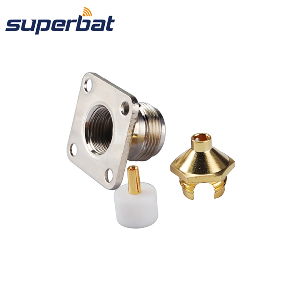 Female RF Coaxial Connector for Semi Rigid Cable