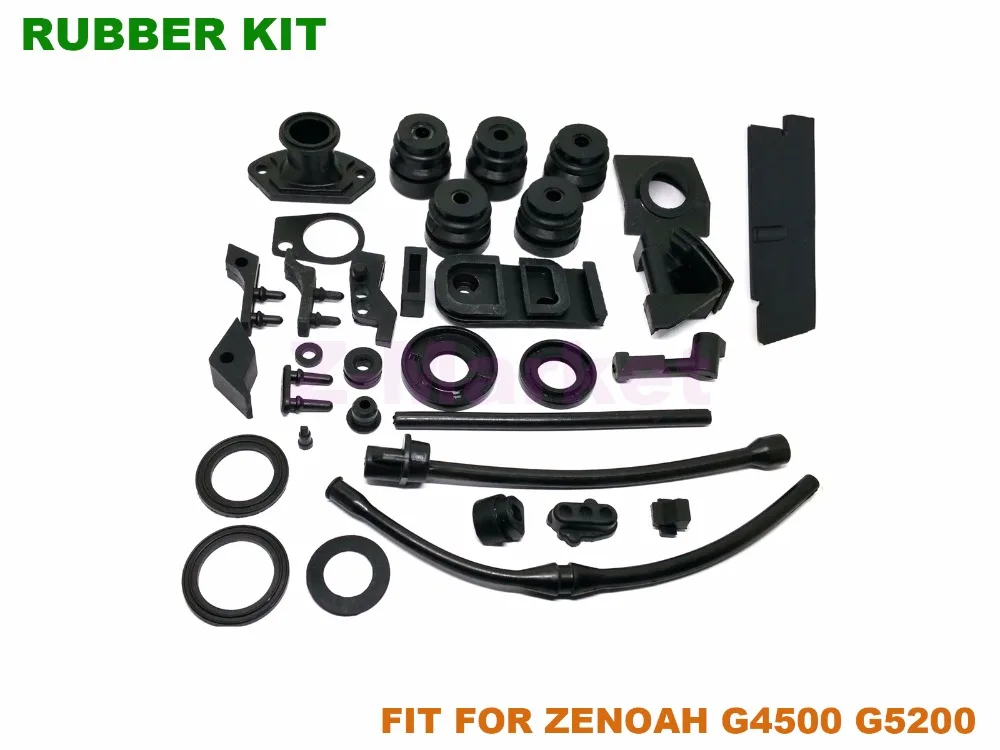 Демпфер для резиновых комплект для ZENOAH G4500 G5200 китайский 45CC 52CC бензиновая цепная пила 2-х тактный двигатель садовые инструменты запасные части