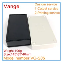 1 шт./лот, Черная форма, распределительная коробка, 145*85*40 мм, материал АБС-пластик, страховочный кожух для провода, соединительный аппарат