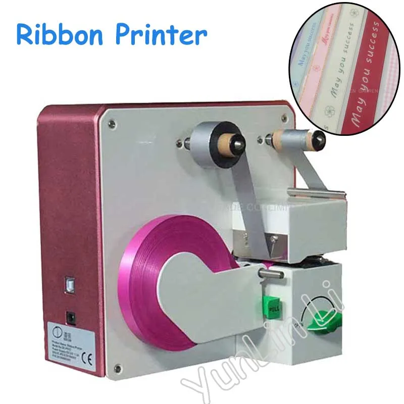 Digital Ribbon Printer Digital Satin Printing Machine Hot Stamping Foil
