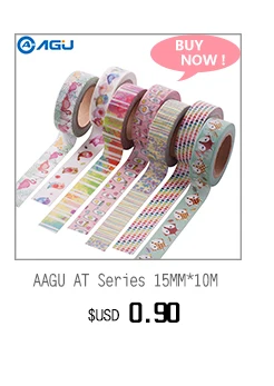 AAGU бантом Васи клейкие ленты Скрапбукинг маскирования клейкие ленты японский бумага Декоративные клей клейкие ленты S фольга из розового