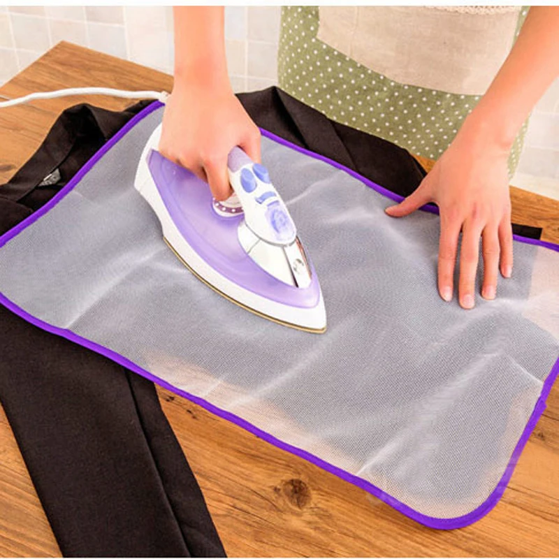 

Heat Resistant Mesh Ironing Board Mat Cloth Cover Protect Ironing Pad Household Reticulated Protective Insulation 40x60cm