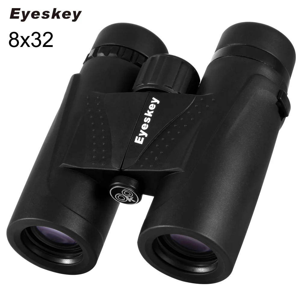 Бинокль Eyeskey компактный бинокль 8x32 походный телескоп Bak4 призматическая оптика