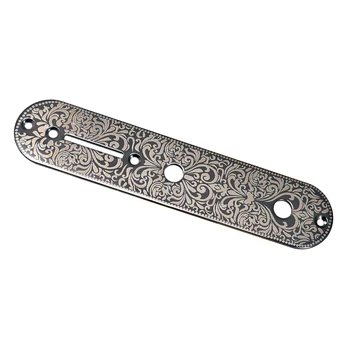 

20pcs Silver Electric Guitar Control Plate Stringed Instruments Replacements Accessories