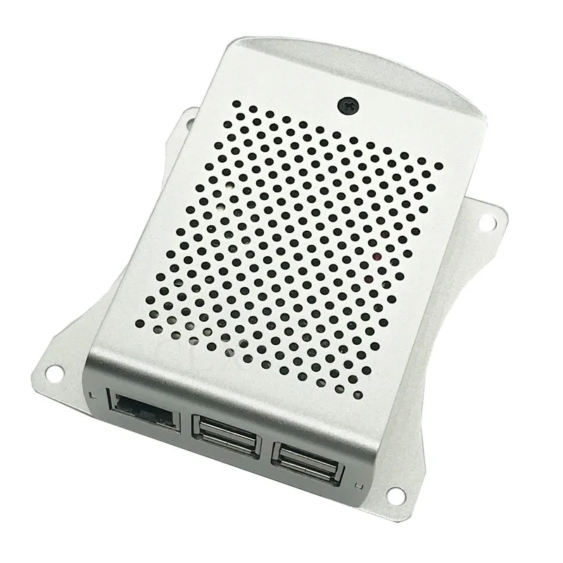 Raspberry Pi 3 алюминиевый чехол серебристый металлический чехол для RPI 3 Модель B совместим с Raspberry Pi 3 Model B +