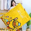 Boxi New Household Vacuum Bags For Clothes Quilt Organizer Cute Duck Closet Organizer Travel Compression Storage Bag ► Photo 2/6