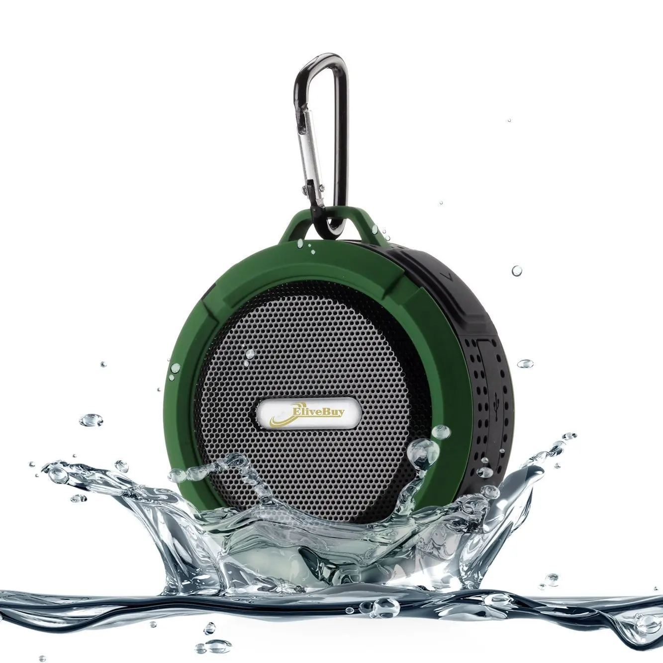 Динамик для душа батарея Lipo водонепроницаемый Bluetooth портативный V4.2 5 Вт присоска