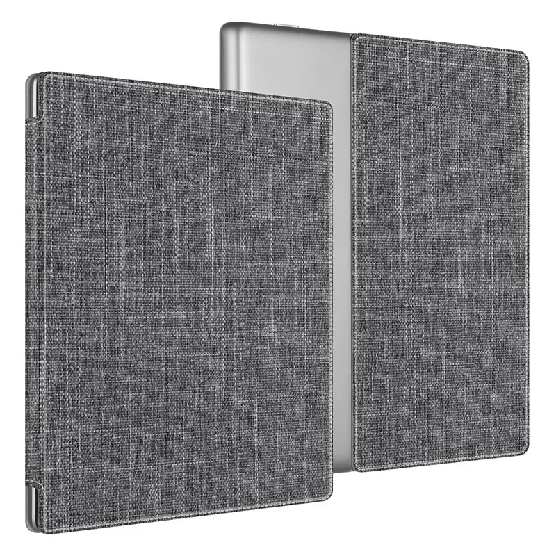 Односторонний чехол на магните для " Kindle Oasis(9th Generation) читалка для Kindle Oasis 2 Auto Sleep/Wake Cover - Цвет: Book style gray