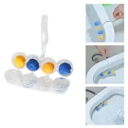 Дезодорант синие пузыри, для унитаза очистка от загрязнения инструмент средства для чистки туалетов Ванная комната средства для чистки
