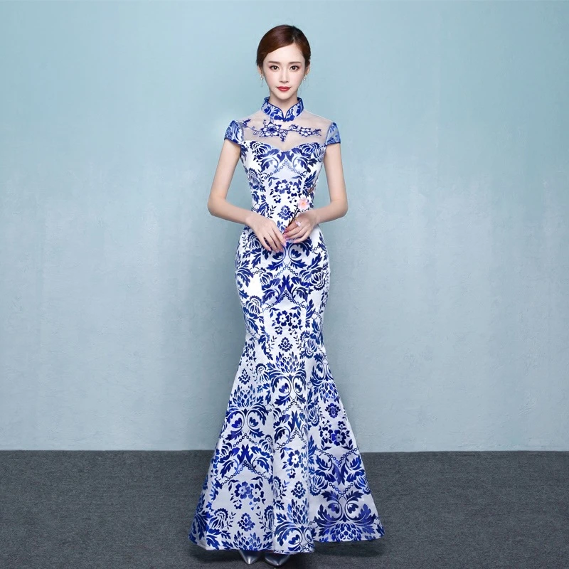 cheongsam evening gown