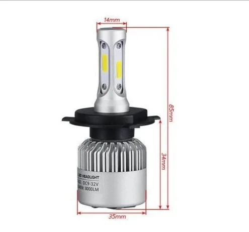 Автомобильные лампы H4 H7 H11 LED H13 H8 9005 фары 12 В светодиодные для Cadillac CT6 XT5 ATS L XTS SRX CTS