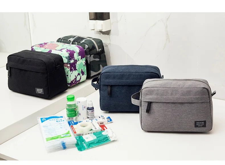 Толстая Водонепроницаемая полиэфирная моющаяся сумка-Органайзер для путешествий на открытом воздухе портативная сумка для хранения