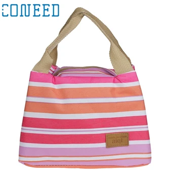 

Canvas New Thermal Insulated Lunch Box Tote Cooler Zipper Bag Bento Lunch Pouch Levert Dropship mar3