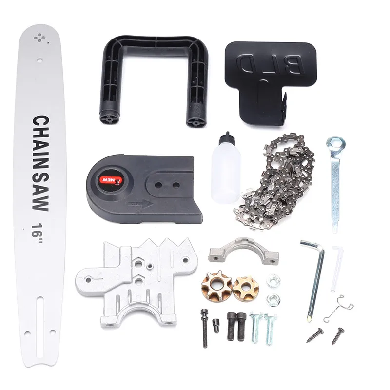 

Upgrade 16 Inch Chainsaw Bracket Set Changed 100/120/150 Electric Angle Grinder M10 M14 Chain Saw Woodworking Tool Durable