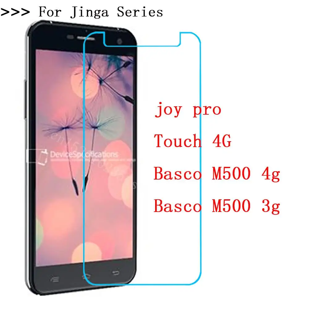 Закаленное стекло для Jinga joy proTouch 4G Basco M500 3g 4g Взрывозащищенная защитная пленка