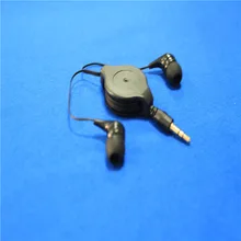 Linhuipad Быстрая 3,5 мм Стерео Выдвижной вакуумные наушники, наушники, авиационная гарнитура для samsung mp3 100 шт./лот