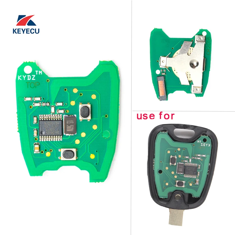 Запасная печатная плата KEYECU KYDZ Remote Key 433 МГц PCF7961 для Peugeot 307 Citroen 73373067c | Автомобили и