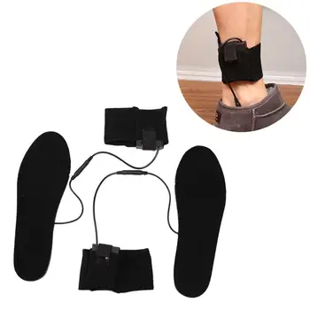 

SANWOOD Battery Powered Heated Shoe Pad Insoles Winter Boots Feet Warm Heater For Men And Women Top Quality Heating Insoles