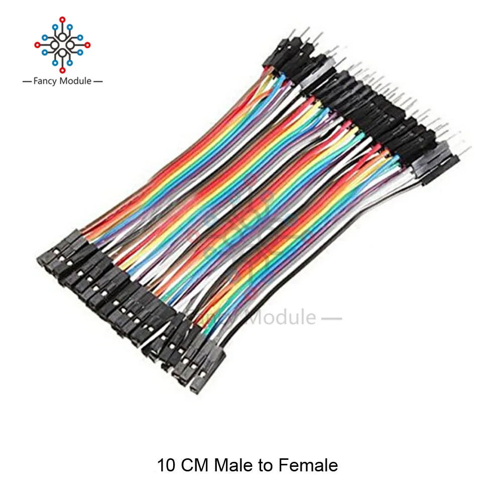 Dupont Wire 10//20//30CM Cable Line Color 40Pin-40P Test Lines Connector Arduino