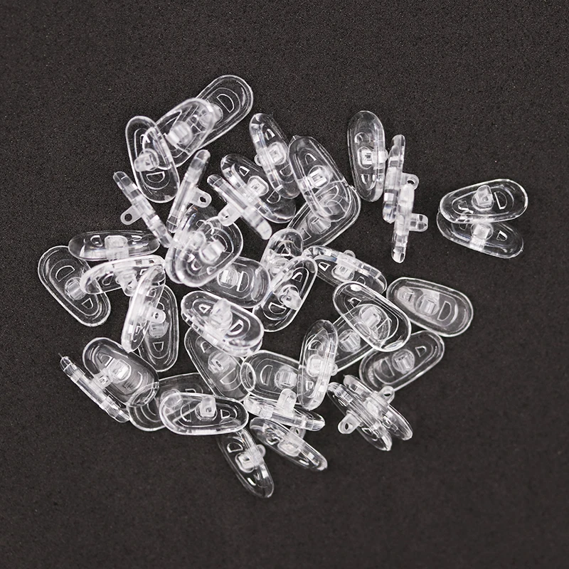 

Optical Soft Silicone Anti Slip Eyeglass Nose Pads (13mm Screw-in, 5 Pair)