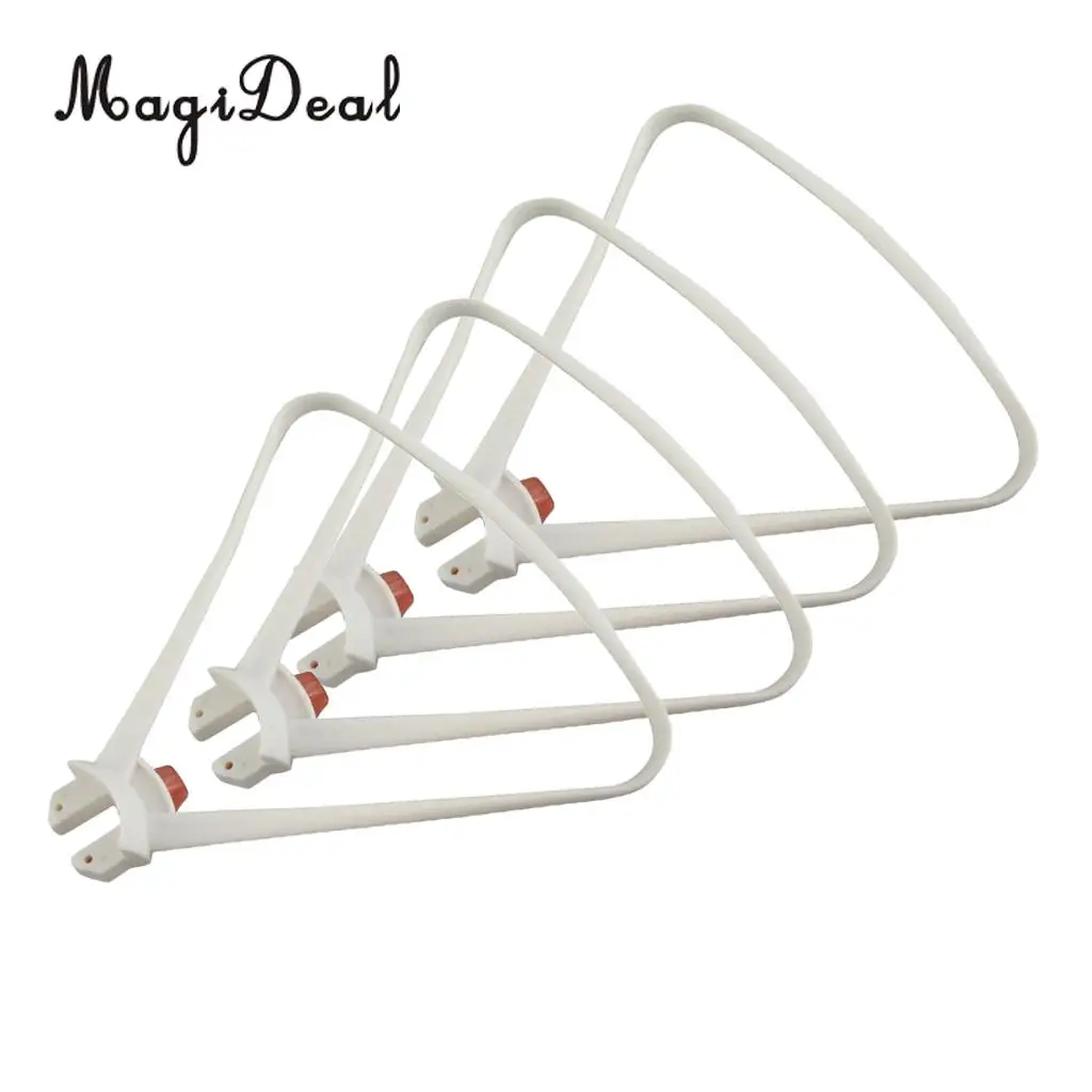 MagiDeal 4Pcs Plastic Propeller Protect Ring Cover Guard for Syma X8SW X8SC X8SG X8 Pro RC Quadcopter Drone Spare Parts Accs