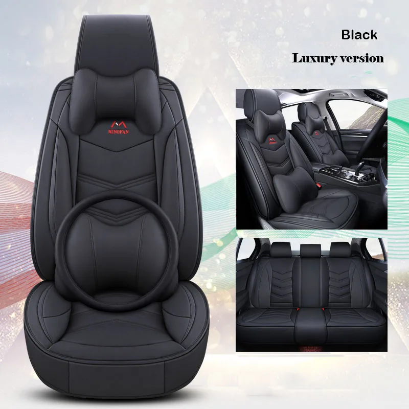 

Universal car seat cover leather for chrysler 300C PT Cruiser voyager chery tiggo t11 auto goods accessories interior styling