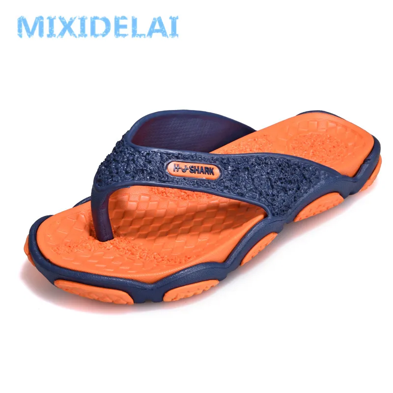 

Summer Casual men's Flip Flops Flat Sandals Shoes For men Striped Flip Flops Beach Sandals Shoes Man Outside Shoes Big Size39-45