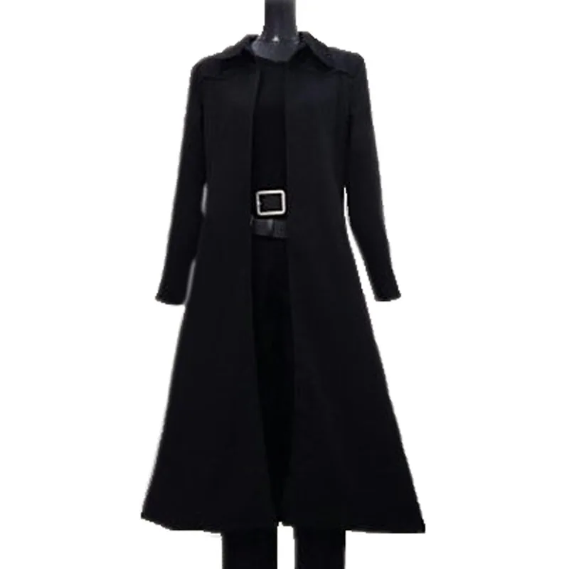 matrix style trench coat