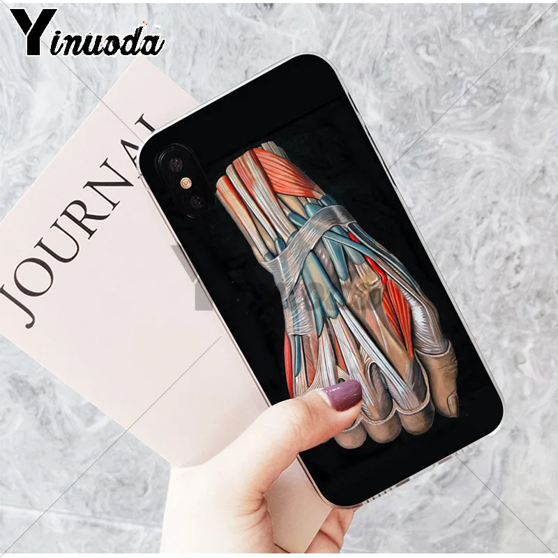 Yinuoda Medical Human Organs Brain Meridian Kidney Art TPU Phone Cover for iPhone X XS MAX 6 6S 7 7plus 8 8Plus 5 5S XR Yinuoda Medical Human Organs Brain Meridian Kidney Art TPU Phone Cover for iPhone X XS MAX 6 6S 7 7plus 8 8Plus 5 5S XR